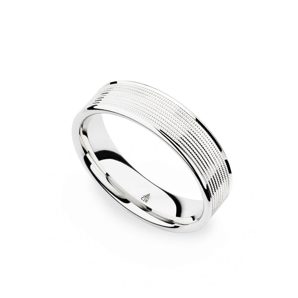 Christian Bauer White Gold Wedding Band 274431