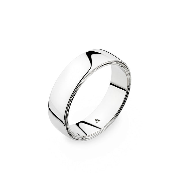 Christian Bauer White Gold Wedding Band 274442