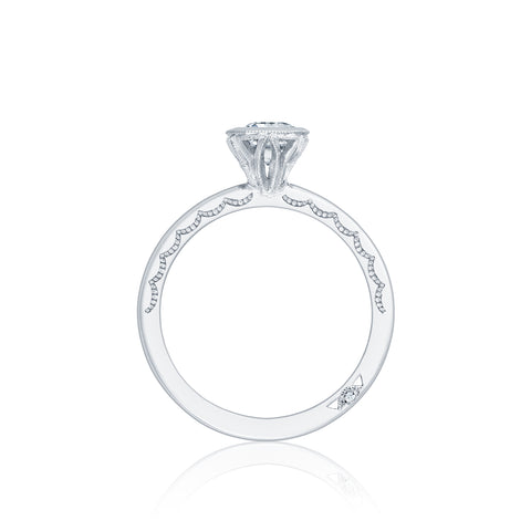 Tacori 18k White Gold Starlit Engagement Ring Setting   (0.01 CTW)