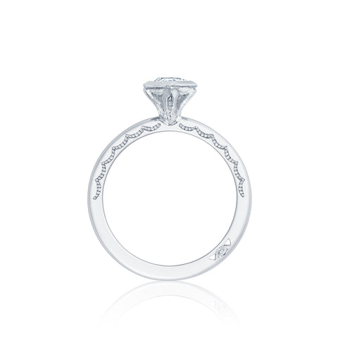 Tacori 18k White Gold Starlit Marquise Diamond Engagement Ring Setting   (0.01 CTW)