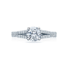 Load image into Gallery viewer, Tacori 18k White Gold Simply Tacori Round Diamond Engagement Ring (0.34 CTW)