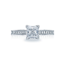 Load image into Gallery viewer, Tacori 18k White Gold Simply Tacori Princess Diamond Engagement Ring (0.31 CTW)