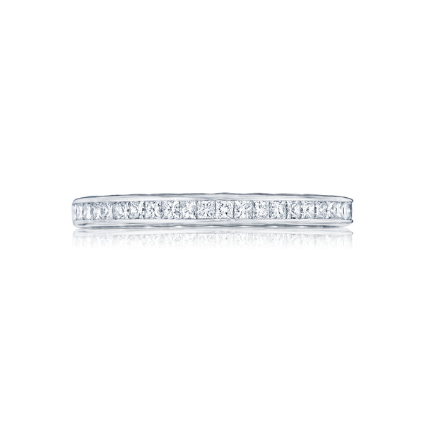 Tacori 18k White Gold Starlit Diamond Wedding Band (0.4 CTW)