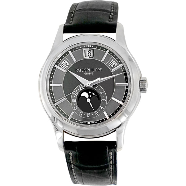 Pre-Owned Patek Philippe 5205G-10 White Gold Annual Calendar Watch