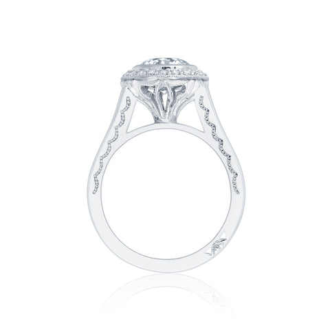 Tacori Platinum Starlit Round Diamond Engagement Ring Setting  (0.24 CTW)