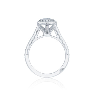 Tacori 18k White Gold Starlit Princess Diamond Engagement Ring (0.33 CTW)