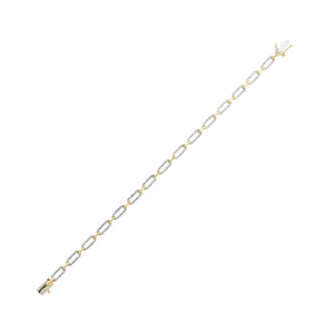 10k Gold Diamond Bracelet 0.5CTW