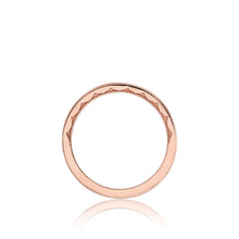Load image into Gallery viewer, Tacori 18k Rose Gold Sculpted Crescent Wedding Band