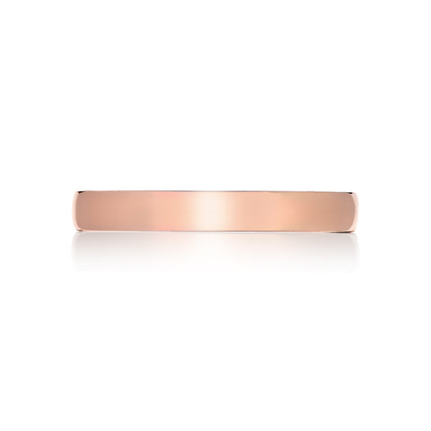 Tacori 18k Rose Gold Sculpted Crescent Wedding Band