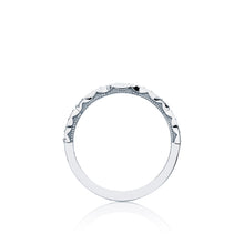 Load image into Gallery viewer, Tacori 18k White Gold Sculpted Crescent Diamond Wedding Band (0.3 CTW)
