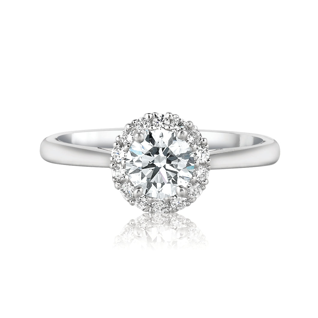 Forevermark Halo Diamond Engagement Ring