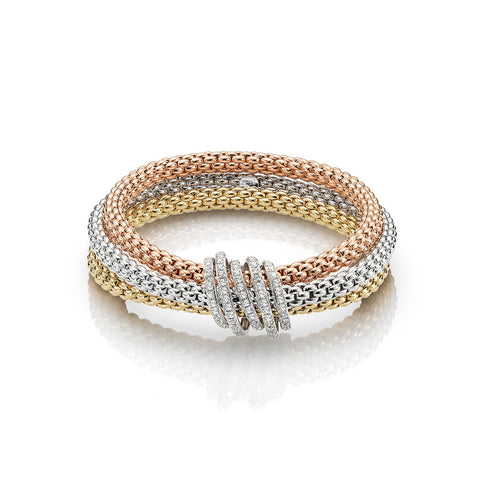 Fope MIA LUCE White Gold Diamond Bracelet (1.20 CTW)