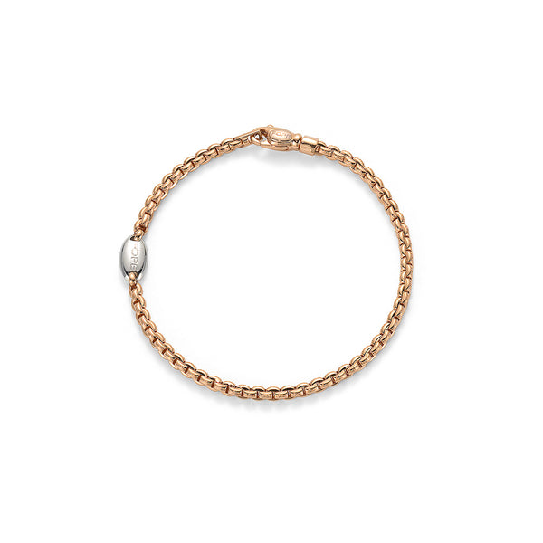 Fope TINY EKA Rose Gold Diamond Bracelet