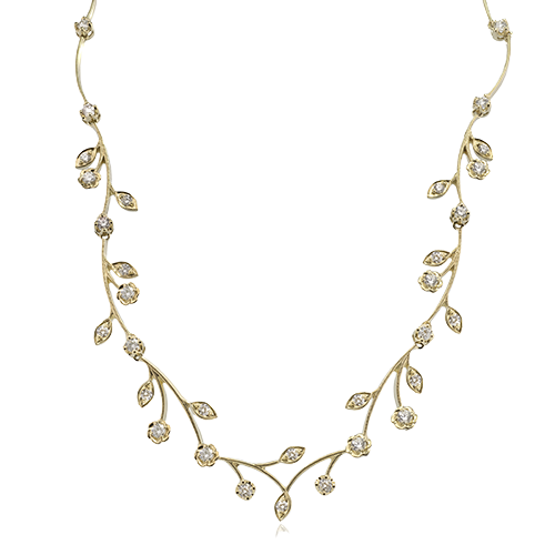 Simon G ln4077 Necklace in 14k Gold with Diamonds