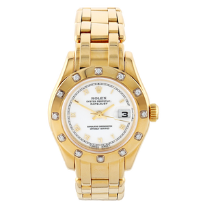 Rolex pearlmaster gold cheap