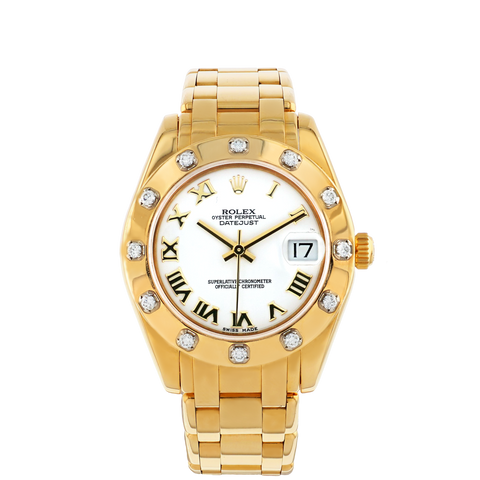 Rolex 81318 Pearlmaster 18K Yellow Gold 34mm