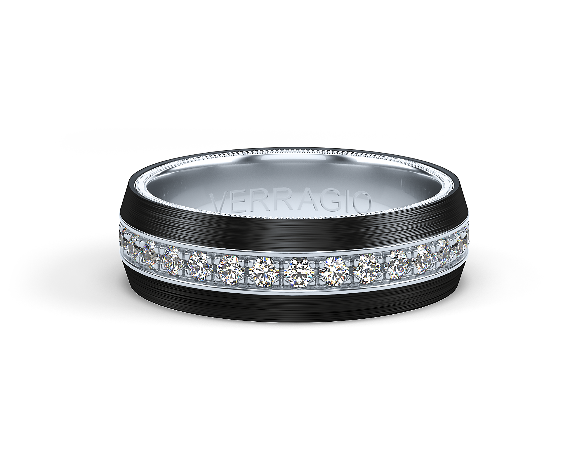 Verragio Men's Wedding Band ctw) - Main Image