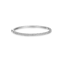 Load image into Gallery viewer, Penny Preville 18K Gold Thin Diamond Pave Bangle