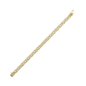 Yellow Gold 1.5ctw Diamond Fashion Bracelet 14k