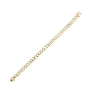 14Kt Yellow Gold Diamond Fashion Bracelet 2.5ctw