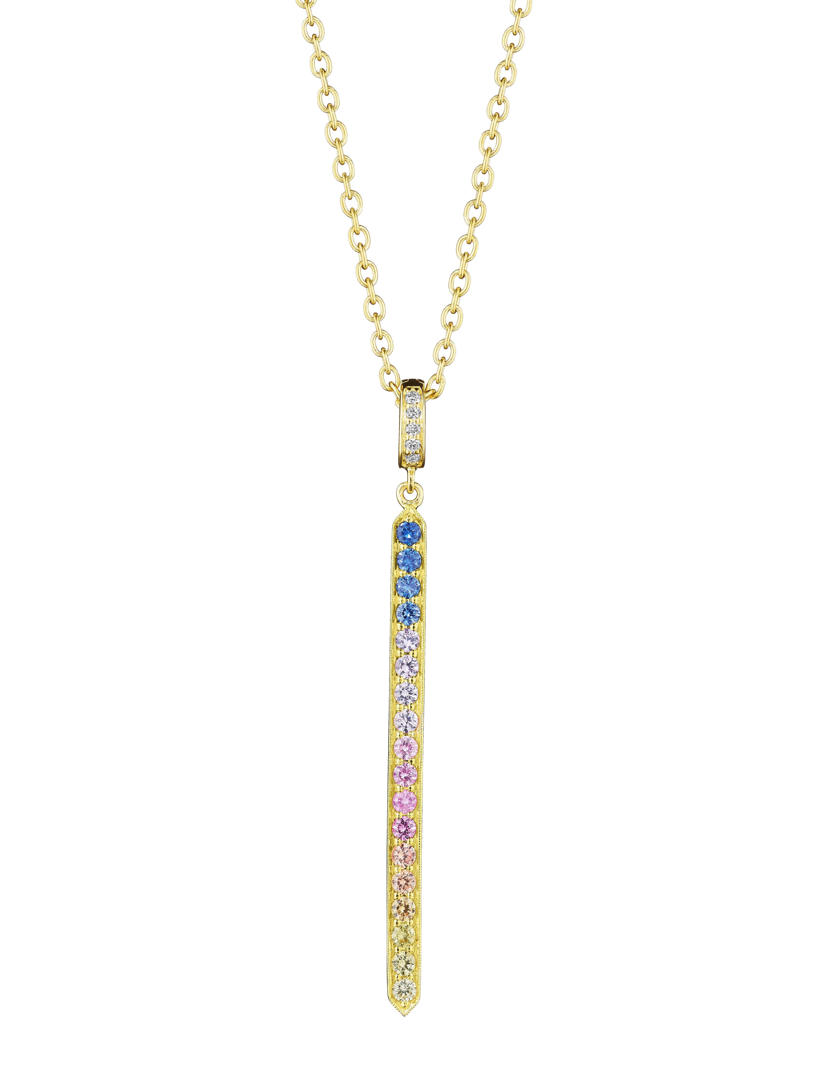Crescent Necklace - Fredric H. Rubel Jewelers