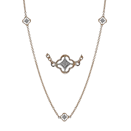 Simon G ch140 Necklace in 18k Gold with Diamonds