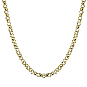 Simon G cn139 Chain Link Necklace in 18k Gold