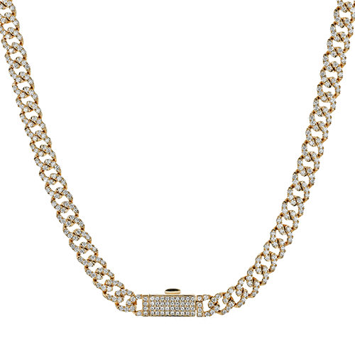 Simon G cn141 Necklace in 14k Gold with Diamonds