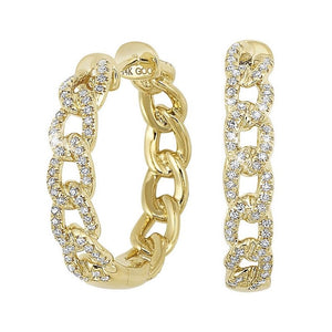 14K Diamond Earrings (.50 CTW)