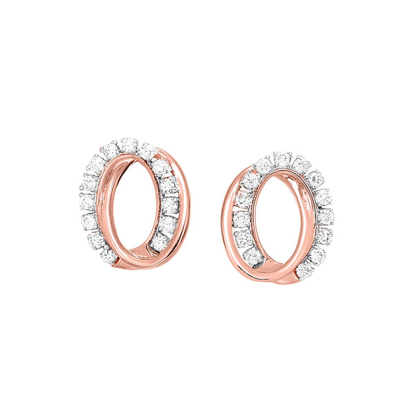 Circle Stud Earrings