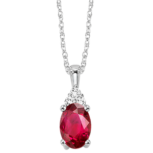 10kw color ens prong ruby necklace 1/30ct, fe1240-4wc