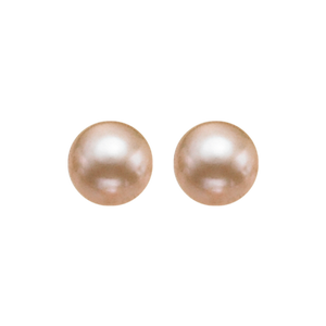 ss cultured pearl earrings, fr1208-1pd