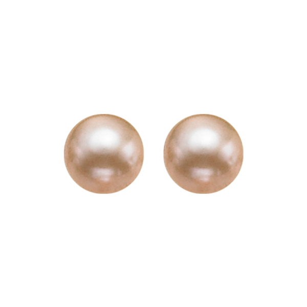 ss cultured pearl earrings, fr1208-1pd