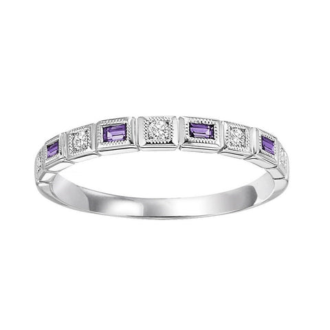 14kw mix bezel amethyst band 1/12ct, pc8200p1-4w