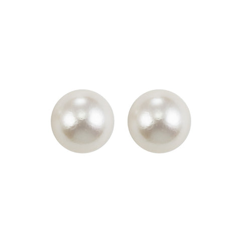 ss cultured pearl earrings, rol1165c