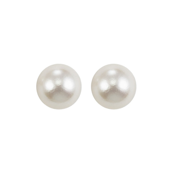 ss cultured pearl earrings, rol2165m