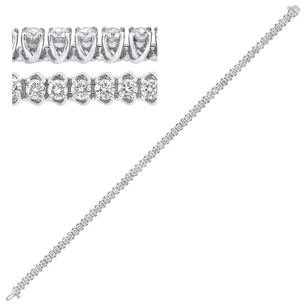 14kw prong diamond bracelet 7ct, rg10061-1pd