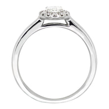 Load image into Gallery viewer, Complete White Gold Engagement Ring