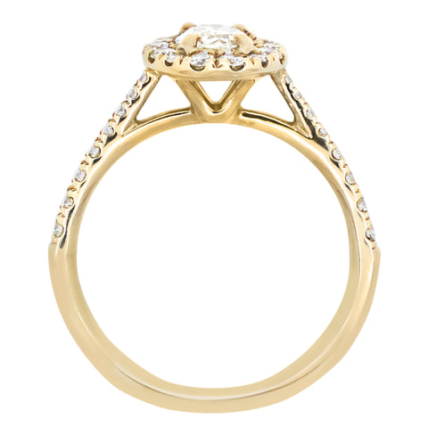 Complete Oval Engagement Ring