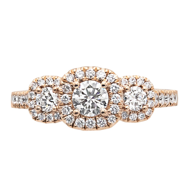 Complete Round Engagement Ring