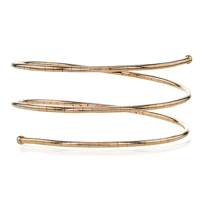 Simon G  lb2319 Bangle in 18k Gold