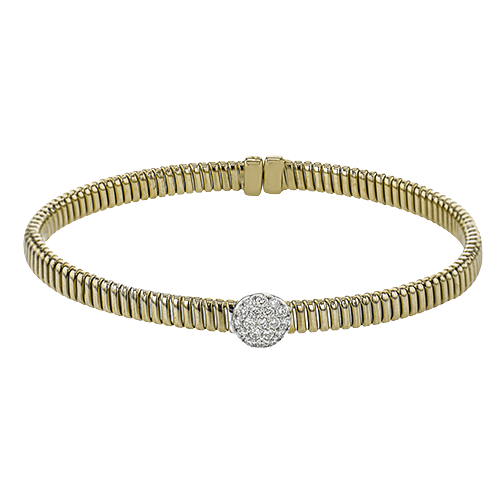 Simon G  lb2398 Bangle in 18k Gold with Diamonds