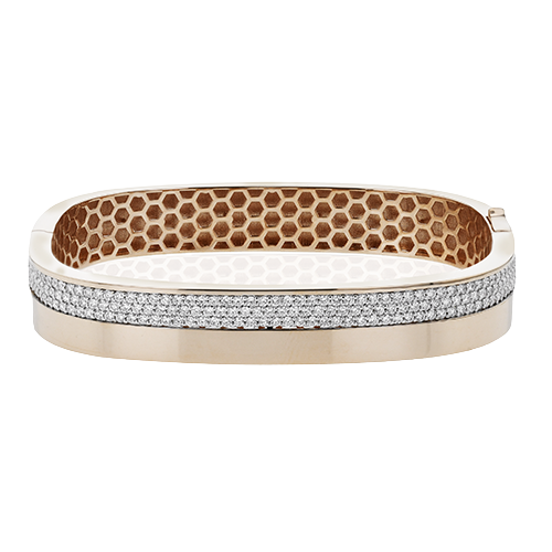 Simon G  lb2407 Bangle in 18k Gold with Diamonds