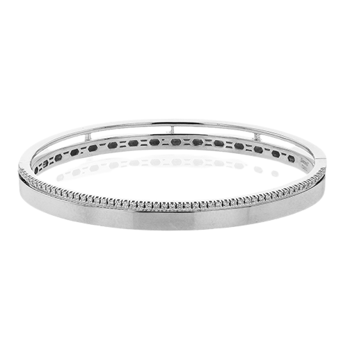 Simon G  lb2414 Bangle in 18k Gold with Diamonds