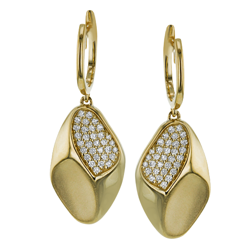 Simon G le2312 Earring in 18K Gold with Diamonds