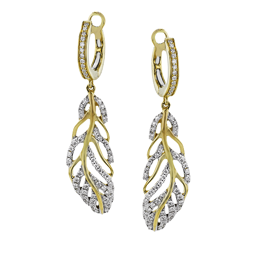 Simon G le4454 Earring in 18k Gold with Diamonds