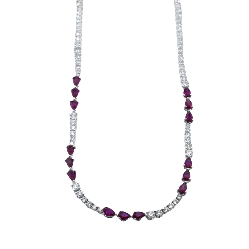 Simon G ln4056 Necklace in 18k Gold with Diamonds