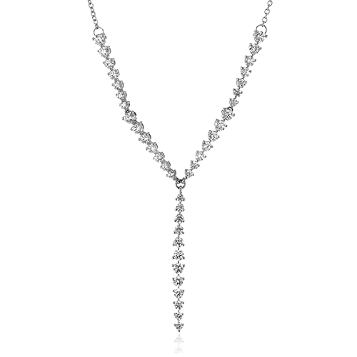 Simon G ln4064 Necklace in 18k Gold with Diamonds