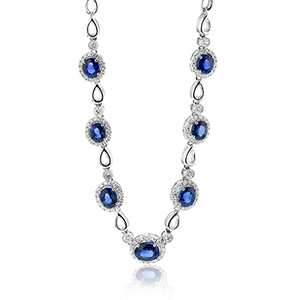 Simon G lp4472 Necklace in 18k Gold with Diamonds