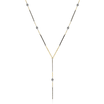 Simon G lp4637 Necklace in 18k Gold with Diamonds